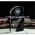 2016 Hot selling blankbook -shaped crystal award plaque
